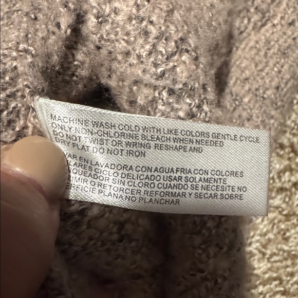 Madison Lilly cozy nubby knit hooded open-front cardigan sweater (XXL) - EUC! - Picture 5 of 7